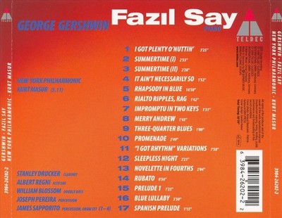 FAZIL SAY GERSHWIN NEW CD