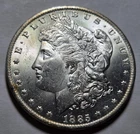 1885-O MORGAN $1 Dollar 90% Silver Coin ~ Original Brilliant Uncirculated BUnc ~