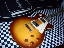 AWESOME EPIPHONE LES PAUL STANDARD PRO HONEYBURST,SUPERB CONDITION WITH EPI CASE