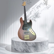 Schecter 2008 Jazz Bass Walnuss Vogelaugenholz 34 Zoll