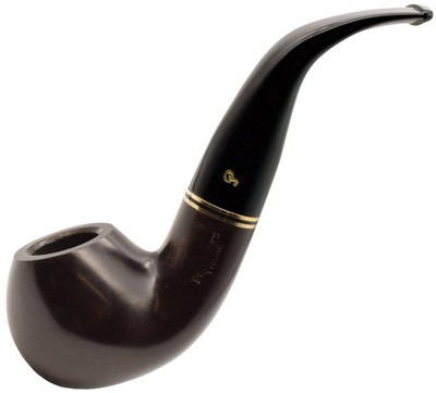 Peterson Tyrone Smooth Finish Large Bent Apple Briar Pfeife (XL02)