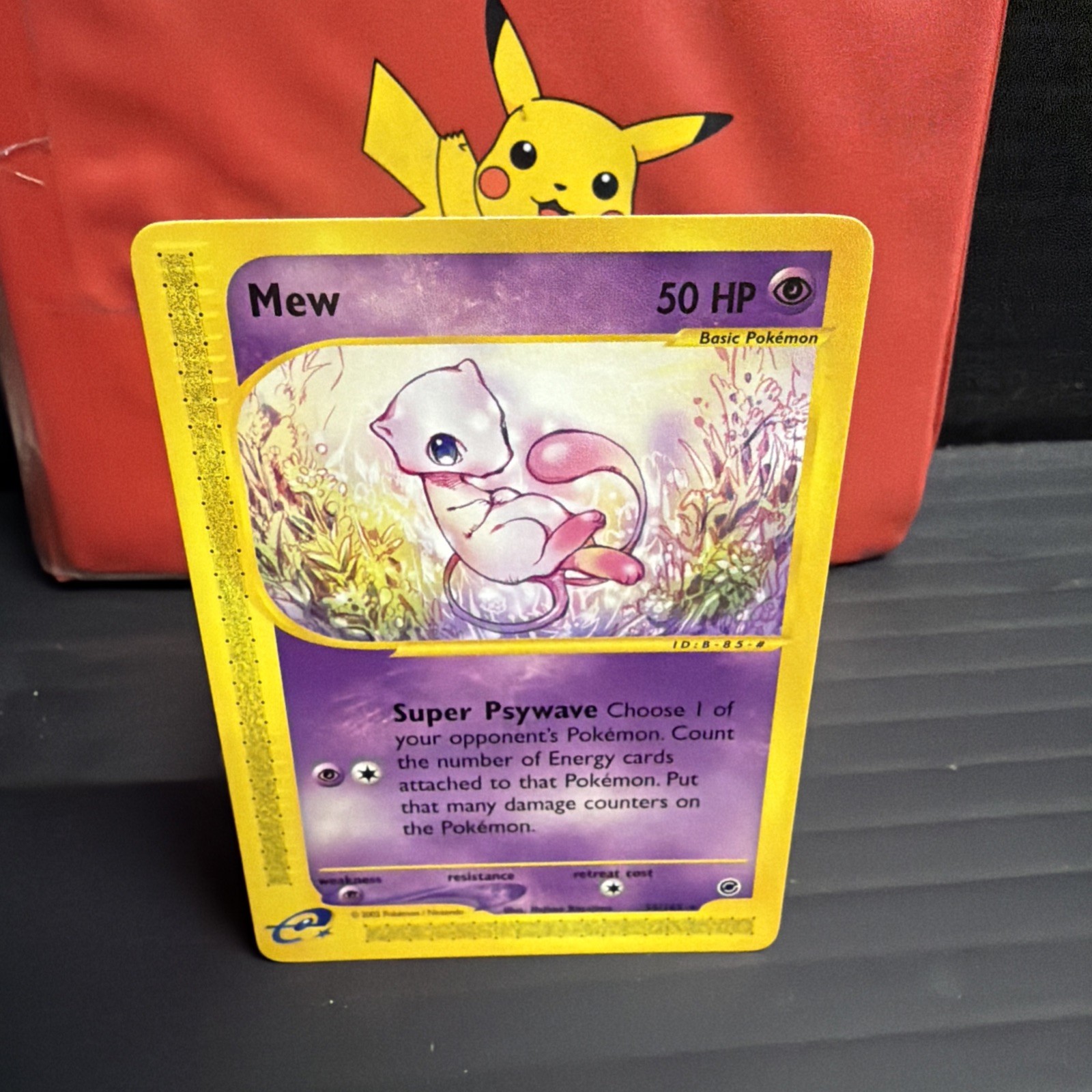Pokémon Mew TCG Regular Card 55/165 Expedition Non Holo Rare Lp+
