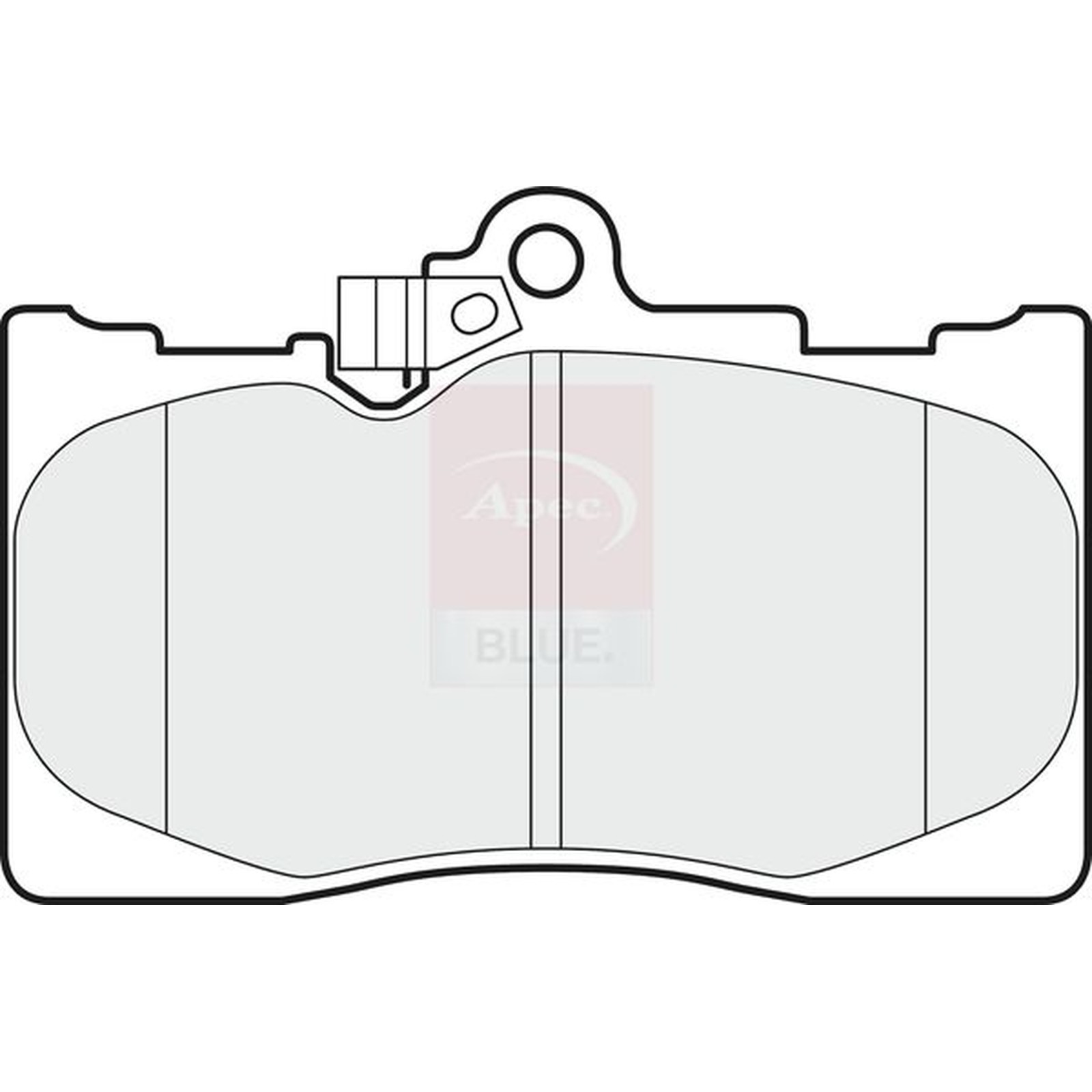 Apec Blue Brake Pads - PD4265 - Fits Front - Exceeds ECE R90 Specifications