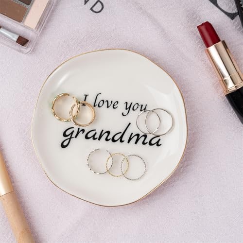 Gifts, Ceramic Jewelry Ring Dish Birthday Gifts Christmas Thanksgiving Grandma