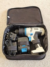 ​Mac Allister 14.4V Cordless Hammer Drill MSHD144-2-Li + Case & Battery - Used