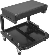 Atr6300b Rolling Creeper Garageshop Seat Padded Mechanic Stool With Tool Tray Atr6300b Rolling Creeper Garageshop Seat Padded Mechanic Stool With Tool Tray