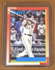 2025 Topps Series 1 - 1990 Topps Baseball Chipper Jones #T90-16 No Name /35