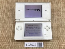 Nintendo DS Lite Crystal White Console Nintendo Japan - With Defects LG8032