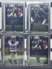 2025 Topps Chrome NEW ORLEANS SAINTS 4 Rookie Card Lot Riley Neal Banks RC M4