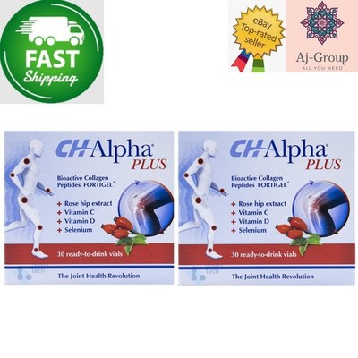 CH-Alpha Plus Collagen Ampoules for Joints and Cartilage Health - 30-Day Supply