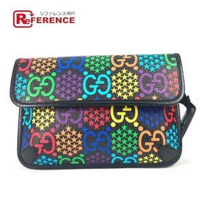 Gucci 598113 Gg Supreme Psychédélique Ceinture Sac Bandoulière Corps Multicolore Homme Occasion