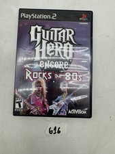 Guitar Hero Encore Rocks the 80s PlayStation 2 PS2 Complete CIB Tested