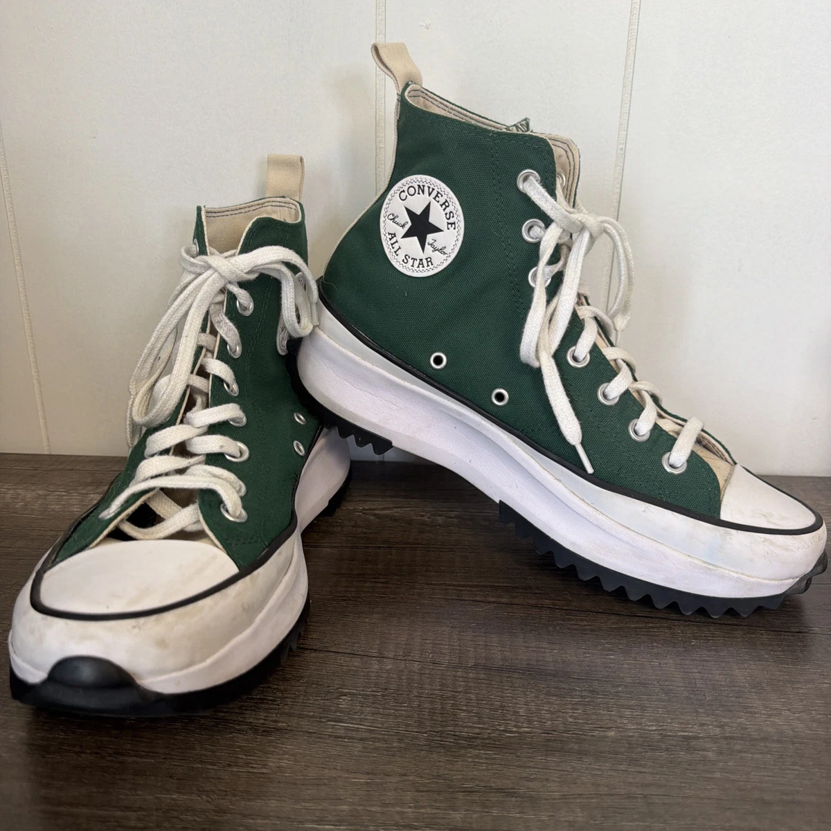 Converse Run Star Hike High Green for sale | eBay