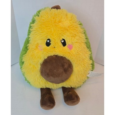 Happy Fuel Microwaveable Heating Plush GUSTAVO Avocado Weighted 1.5lb Clay Bead