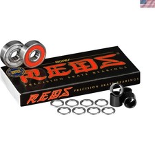8mm Skateboard Bearings with Washers Spacers - Speed Cream Lubricated