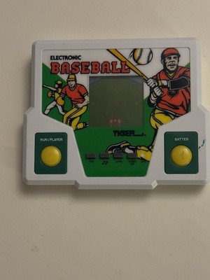 Vtg 1987 Tiger Electronic Baseball Handheld Retro Game w/ Sound Manuel - Tested