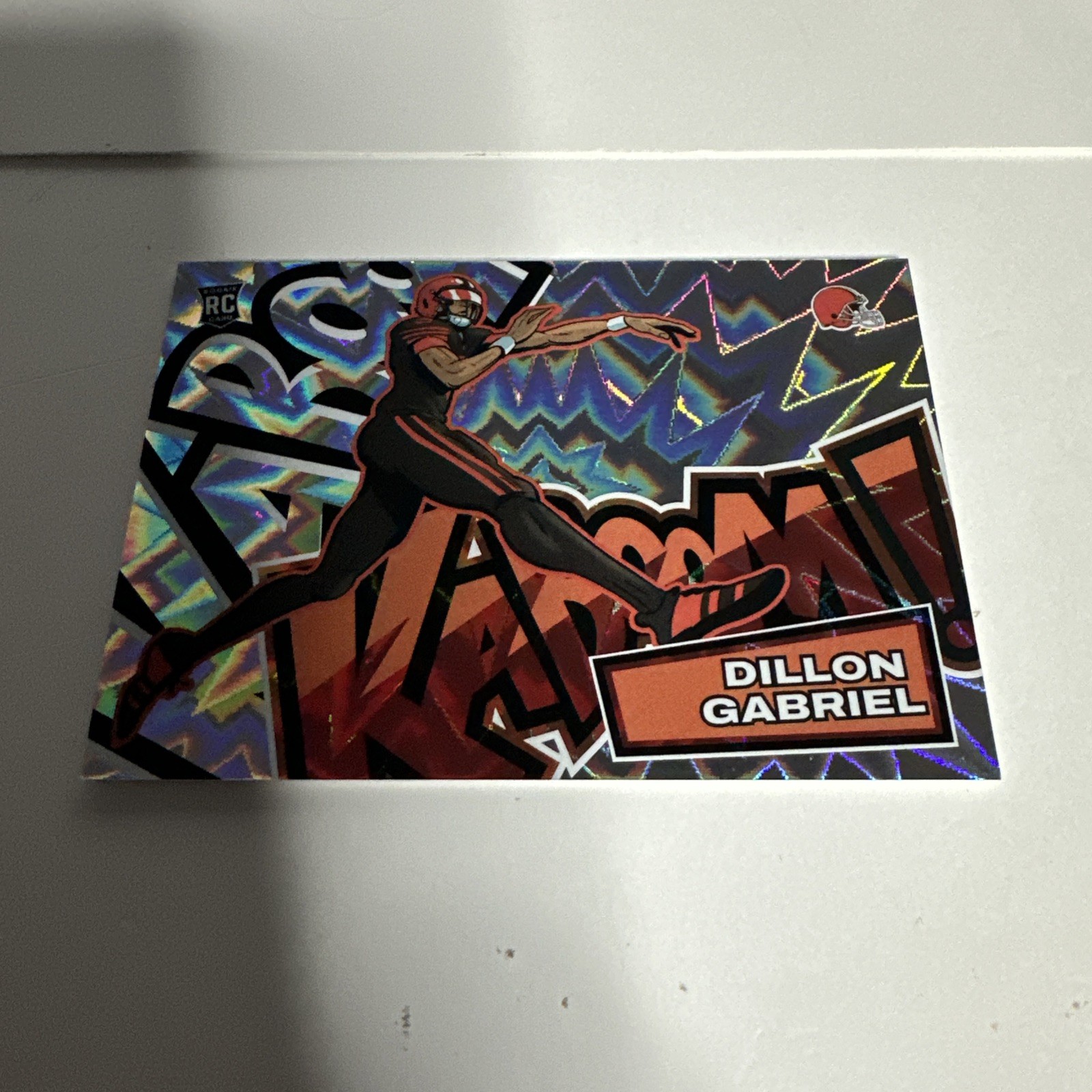 2025 Absolute Football, Dillon Gabriel ROOKIE KABOOM SSP CASE HIT, Browns 🔥💥
