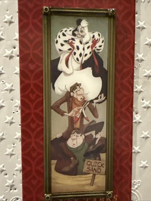 2014 Haunted Mansion Stretch Portrait CRUELLA DE VIL Horace Jasper Disney Pin