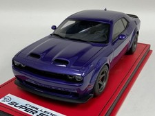 1/18 AutoArt Dodge Challenger SRT Jail Break Hailraisin Purple Custom Base 71762