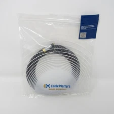 Cable Matters 10 FT Premium TOSLINK Optical Digital Audio Cable New Sealed