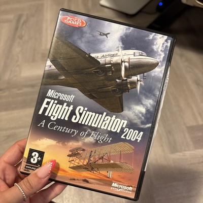 Microsoft Flight Simulator 2004 PC CD-ROM Windows MS Spiel 4 Disc mit Handbuch