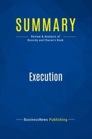 Businessnews Publishing | Summary: Execution | Taschenbuch | Englisch (2016)