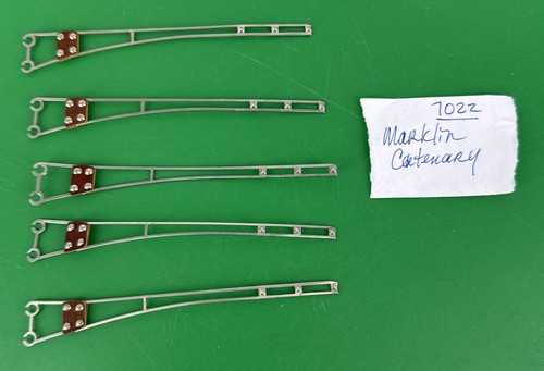 Marklin HO 7022 Insulated Catenary Wire (5 Pieces) Nice Shape - 第 1/4 張圖片
