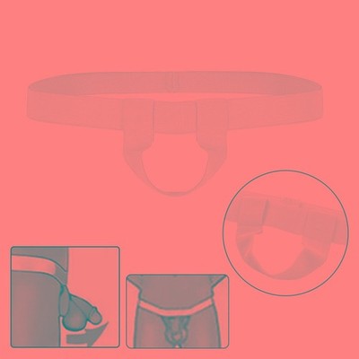Slip Herren Unterwäsche Panty Rückenfrei Bikini Weiß Ringverschluss Sexy Sissy
