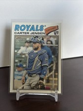 2026 Topps Heritage Carter Jensen Base Rookie Card #199 RC Kansas City Royals