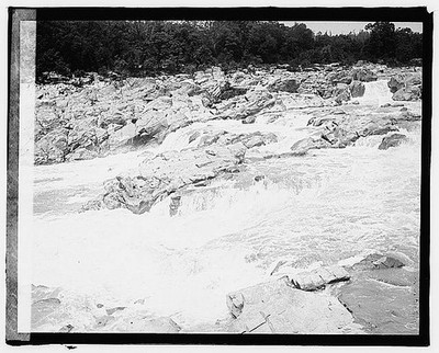 Photo:Great Falls River Rapids Rocky Falls 1920