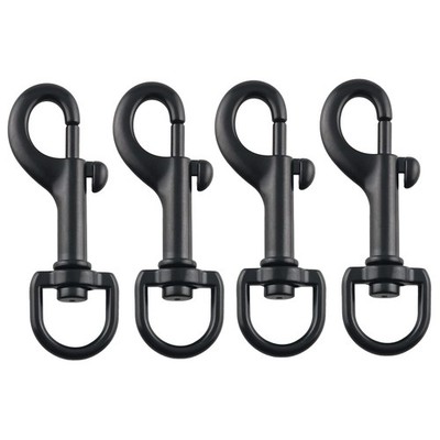ZZLZX 4PCS Flag Snap Clips, Stainless Steel Swivel Eye Bolt Flagpole Snap... 