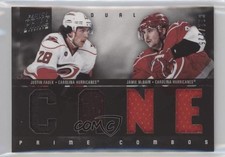 2011 Panini Prime Combos Dual Materials /225 Jamie McBain Justin Faulk #20 0i5j
