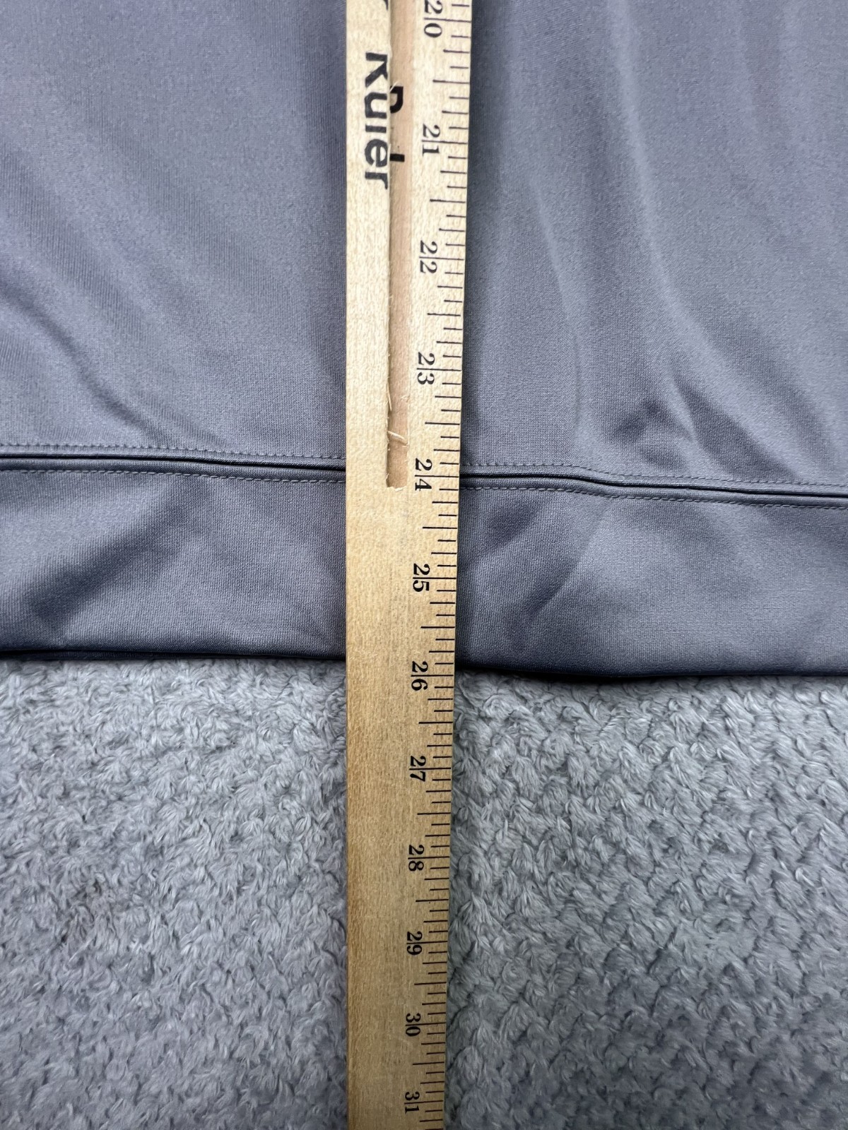 Masters Tech Quarter Zip Pullover Gray Augusta Na… - image 5