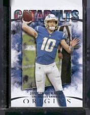 2021 Panini Origins #C-12 Justin Herbert Catapults
