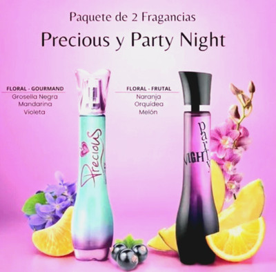 Z1 Zermat Duo perfecto, perfumes Precious y Party Night de 50ml c/u