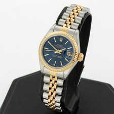 Ladies' Rolex Datejust 69173 26mm Blue Dial Jubilee Bracelet #W320595-1