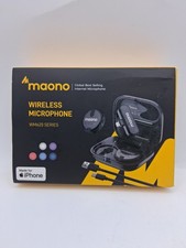 Maono Wireless Lavalier Microphone for IPhone not USB C