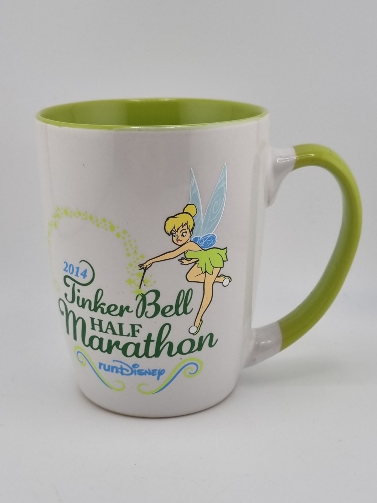 Tinker Bell Mug Half Marathon Weekend 2014 Coffee Cup Run Disney runDisney Rare