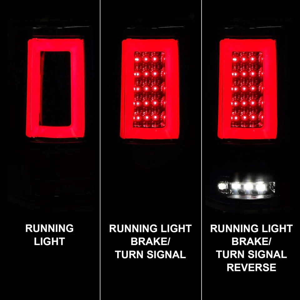 Luces traseras de tubo LED para Ford F150 2004-2008 LOBO luces de freno izquierda+derecha DOT Foto 4 de 4