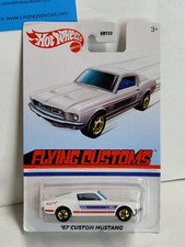 Hot Wheels #GRT25 Flying Customs Series '67 Custom Mustang BENT CORNERS (Box-G)