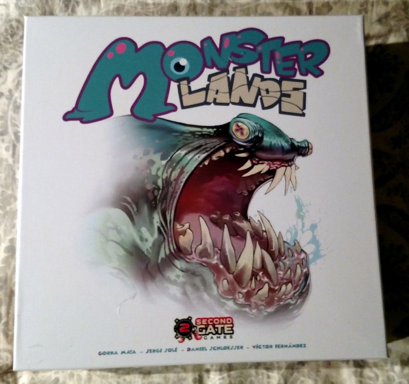 Monster Lands Leader Pledge Kickstarter Board Game NEW SEALED Second Gate Games