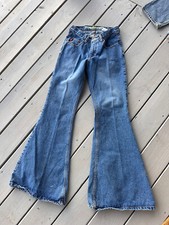 Vintage Mudd Bell Bottoms Sz 1 Flare Jeans Retro