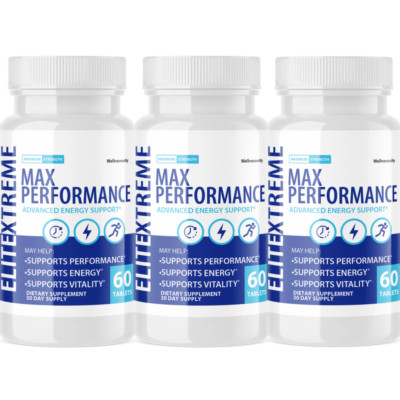 EliteXtreme Male Health Capsules to Improve Stamina and Endurance - 3 Bottles