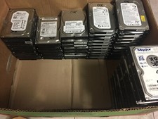 Lotto stock 10 hard disk sata 3,5" 250 gb 250gb seagate samsung maxtor hitachi 2