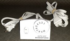 Biddeford Model TC11BA 4-Prong Electric Blanket Temp Controller Power Cord White