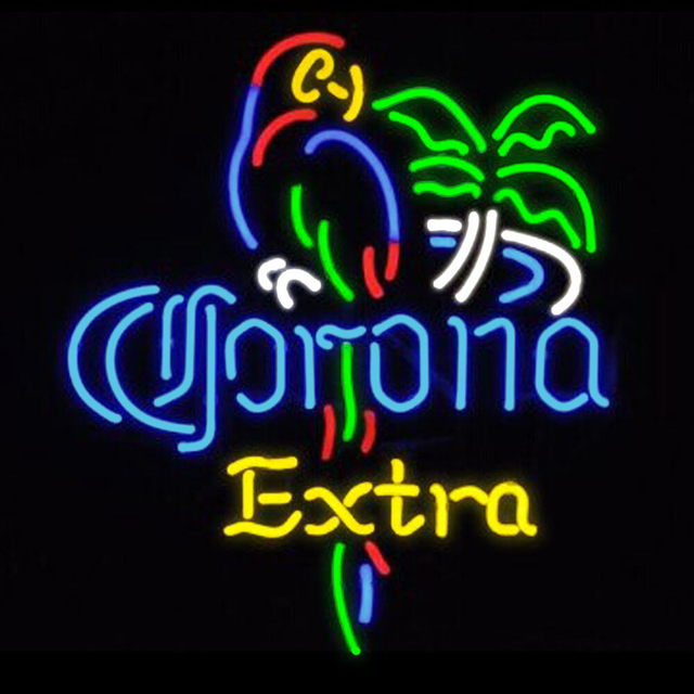 New Corona Pink Flamingo Neon Light Sign 20"x16" Beer Cave Gift Lamp eBay