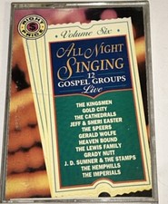 All Night Singing Vol 6 Compilation Southern Gospel Music Cassette 1A14