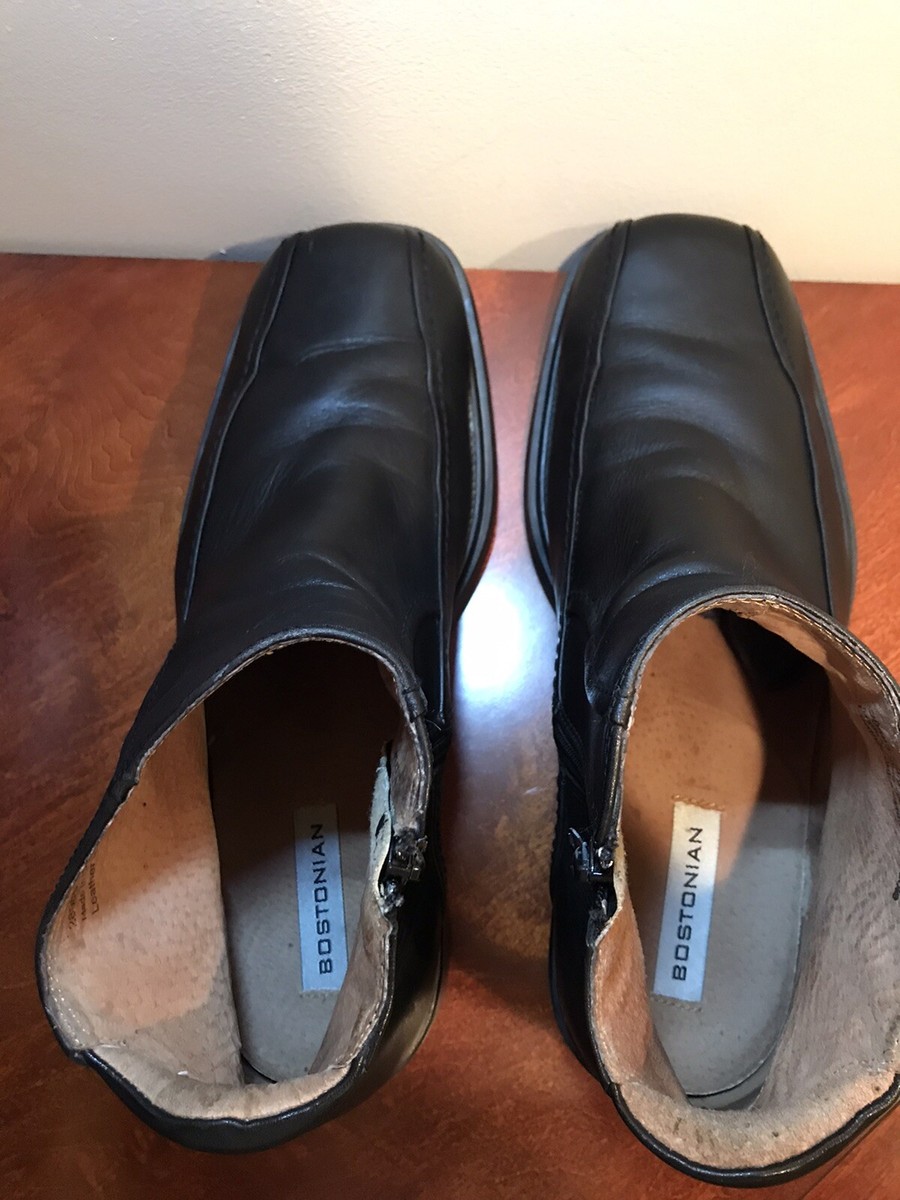 Mens Sz 9.5 Bostonian Current Black Boots Mens Sz 9.5 Bostonian Current Black Boots | eBay main image 2