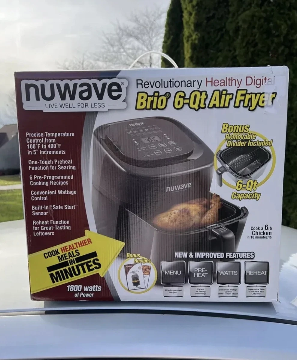 NuWave Brio 6 QT Digital Air Fryer