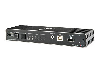 Kramer DSP-62-AEC 6x2 PoE Audio Matrix with DSP and AEC
